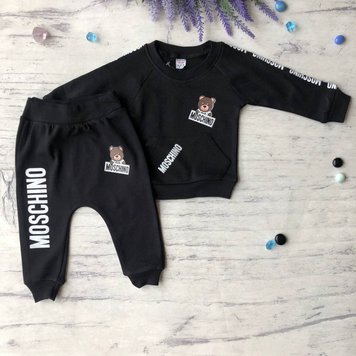 Костюм на хлопчика в стилі Moschino 801 Розмір 68 см, 74 см, 80 см