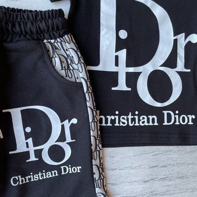 Летний костюм для девочки в стиле Dior Размер 98 см