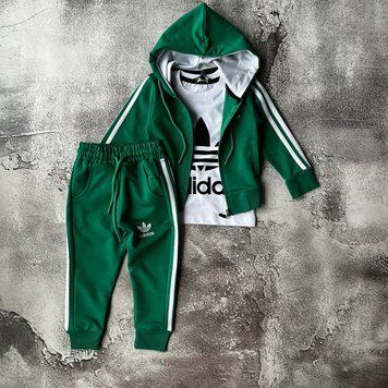 Спортивный костюм для мальчика в стиле Adidas 693 Размер 92 см