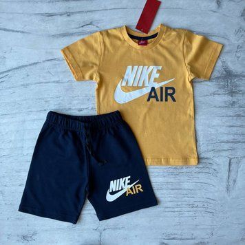 Летний костюм в стиле Nike для мальчика 30 Размер 116 см