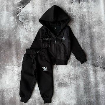 Теплий костюм на хлопчика в стилі adidas 30 Розмір  122 см, 146 см, 158 см