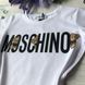 Футболка на девочку в стиле Moschino Размер 122 см, 146 см, 158 см, 164 см