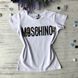 Футболка на девочку в стиле Moschino Размер 122 см, 146 см, 158 см, 164 см