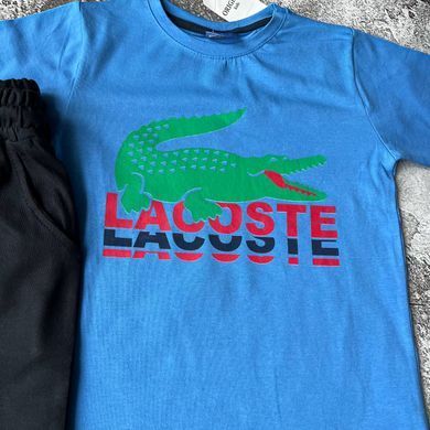 Літній костюм на хлопчика в стилі Lacoste 8. Розмір 128 см, 146 см, 152 см