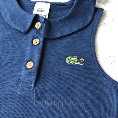 Літній сарафан на дівчинку в стилі Lacoste Розмір 104 см, 110 см, 122 см, 146 см