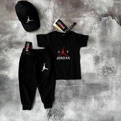 Літній костюм на хлопчика з кепкою в стилі Nike Air Jordan 2 Розмір 86 см, 98 см, 110 см, 122 см, 134 см, 146 см, 158 см, 164 см