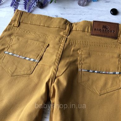 Джинсовые шорты для мальчика в стиле Burberry Размер 98 см, 104 см, 110 см, 122 см