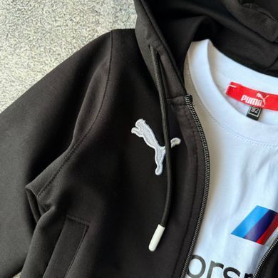 Костюм на хлопчика та дівчинку в стилі BMW Motorsport чорний Розмір 92 см, 98 с, 104 см, 110 см, 116 см, 122 см