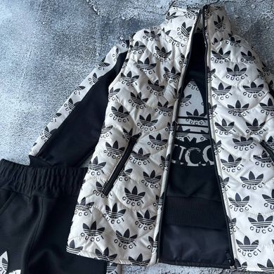 Костюм на хлопчика трійка з жилеткою в стилі Adidas 30 Розмір 98 см, 146 см