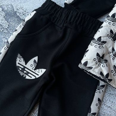 Костюм на хлопчика трійка з жилеткою в стилі Adidas 30 Розмір 98 см, 146 см