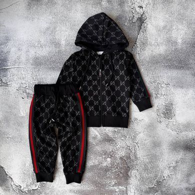 Дитячий костюм на дівчинку в стилі Gucci 6 Розмір 86 см, 92 см, 104 см, 116 см, 128 см, 140 см, 152 см