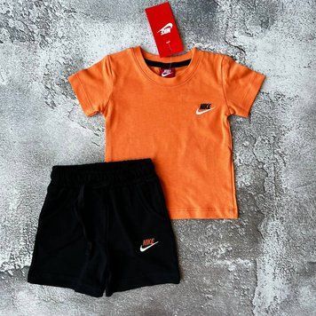 Летний костюм для мальчика в стиле Nike 23. Размер 80 см