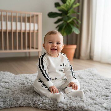 👶✨ Стильний дитячий костюмчик для хлопчика 💙 білий Розмір 68 см, 74 см, 80 см