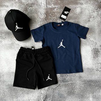 Летний костюм для мальчика в стиле Air Jordan от Nike 12. Размер 122 см
