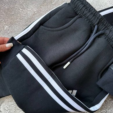 Теплый спортивный костюм для мальчика в стиле Adidas с начесом 4 Размер 92 см, 98 см, 104 см, 116 см Синий
