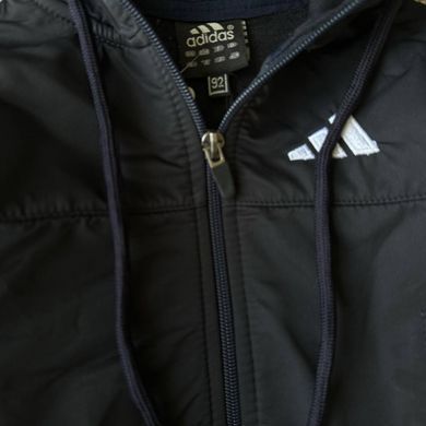 Теплый спортивный костюм для мальчика в стиле Adidas с начесом 4 Размер 92 см, 98 см, 104 см, 116 см Синий