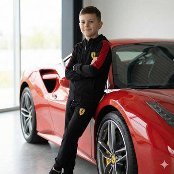 Костюм на мальчика в стиле Ferrari 3 Размер 152 см, 164 см