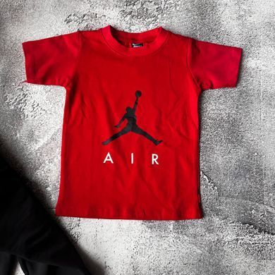 Летний костюм для мальчика с кепкой в стиле Air Jordan Размер 92 см, 98 см, 104 см, 110 см, 122 см, 134 см, 140 см, 152 см
