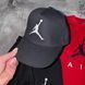 Летний костюм для мальчика с кепкой в стиле Air Jordan Размер 92 см, 98 см, 104 см, 110 см, 122 см, 134 см, 140 см, 152 см