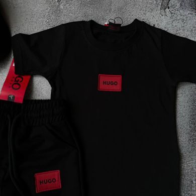 Літній костюм на хлопчика з кепкою в стилі HUGO BOSS 2 Розмір 86 см, 98 см, 110 см, 122 см, 134 см, 146 см, 158 см, 164 см