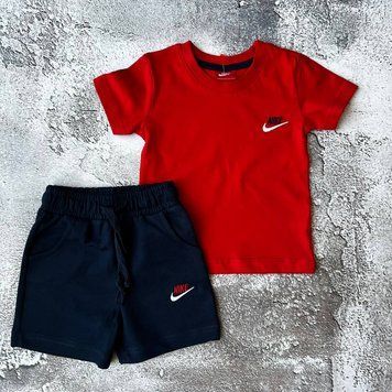 Летний костюм для мальчика в стиле Nike 24. Размер 80 см