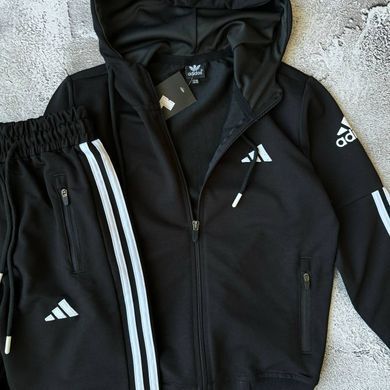 Спортивний костюм для хлопчика, чорний, двонитка &mdash; розмір 164 см