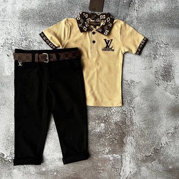 Летний костюм для мальчика Louis Vuitton 7. Размер 146 см