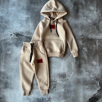 Теплий костюм на хлопчика в стилі Hugo Boss 29 Розмір 92 см, 164 см