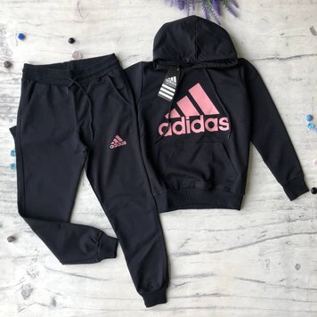 Спортивний костюм на дівчинку в стилі Adidas 11. Розмір 128 см, 152 см, 164 см, 176 см, 182 см