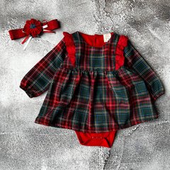 Ошатне новорічне боді плаття на дівчинку 36. Розмір 68 см, 74 см, 80 см, 86 см