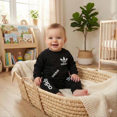 Детский костюм для мальчика в стиле adidas Размер 68 см, 74 см, 80 см, 86 см