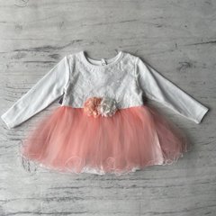 Нарядное детское платье на девочку 266. Размер 74 см, 80 см, 86 см