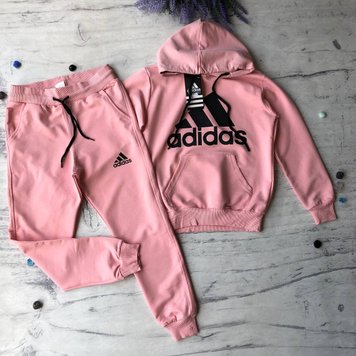 Спортивный костюм на дівчику в стилі Adidas 6. Розмір 128 см,  176 см, 182 см