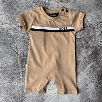 Пісочник для хлопчика та дівчинки бежевий 👶💗 | Бавовна | Туреччина Розмір 62 см, 68 см