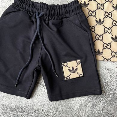 Літній костюм на хлопчика в стилі Gucci з кепкою 65 Розмір 164 см