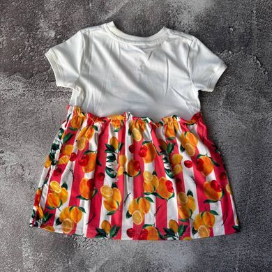Літнє плаття на дівчинку в стилі Dolce&Gabbana 2 Розмір 86 см, 92 см, 98 см, 104 см, 122 см